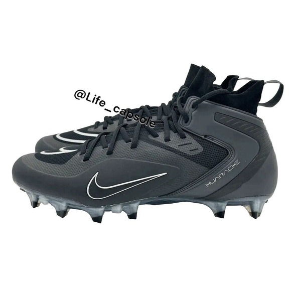 Nike Other - Size 14 Nike Alpha Huarache 8 Elite Black Lacrosse Cleats CW4440-011 Men's New‎
